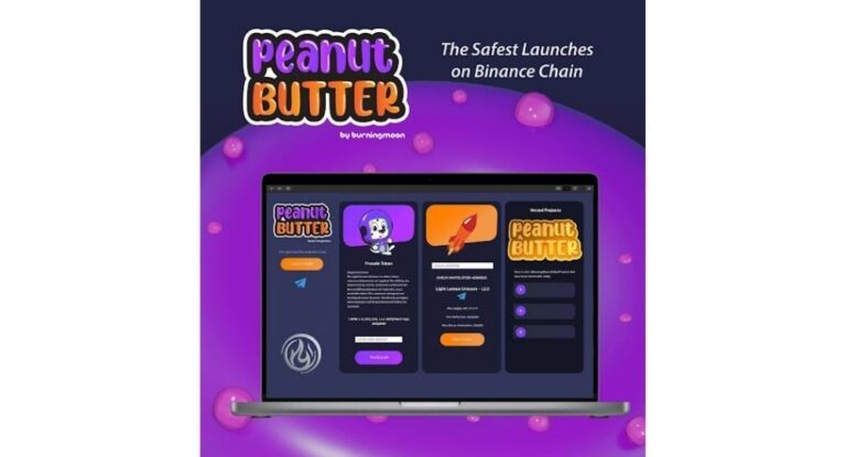 BurningMoon releases token launchpad PeanutButter