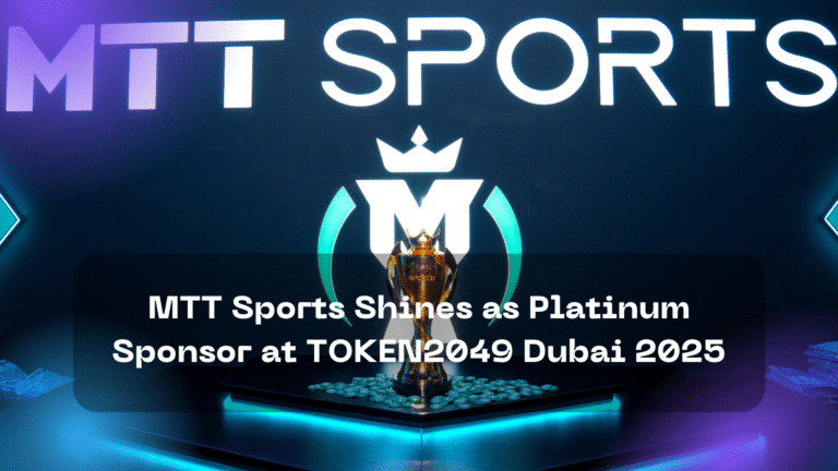 MTT Sports Goes All-In on Innovation at TOKEN2049